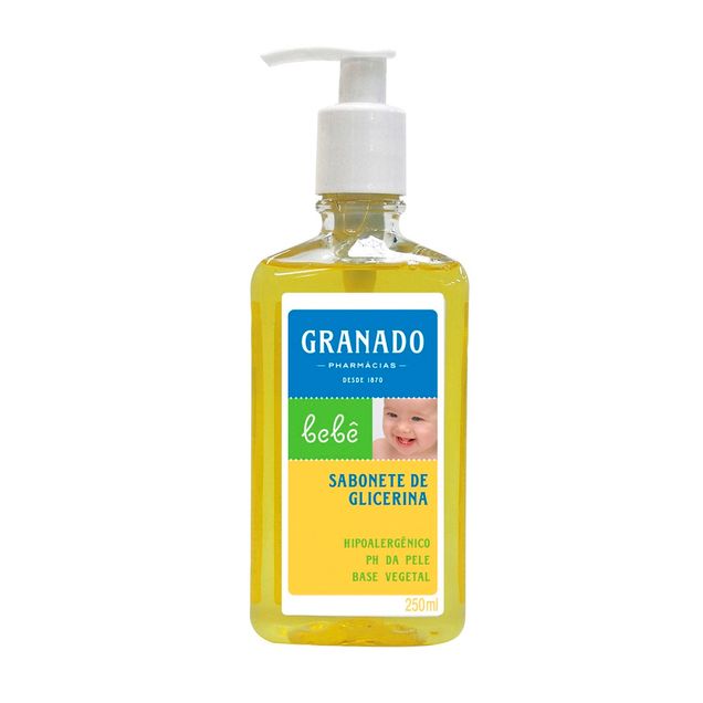 Sabonete Líquido Bebê Granado Tradicional 0–6 meses 250ml