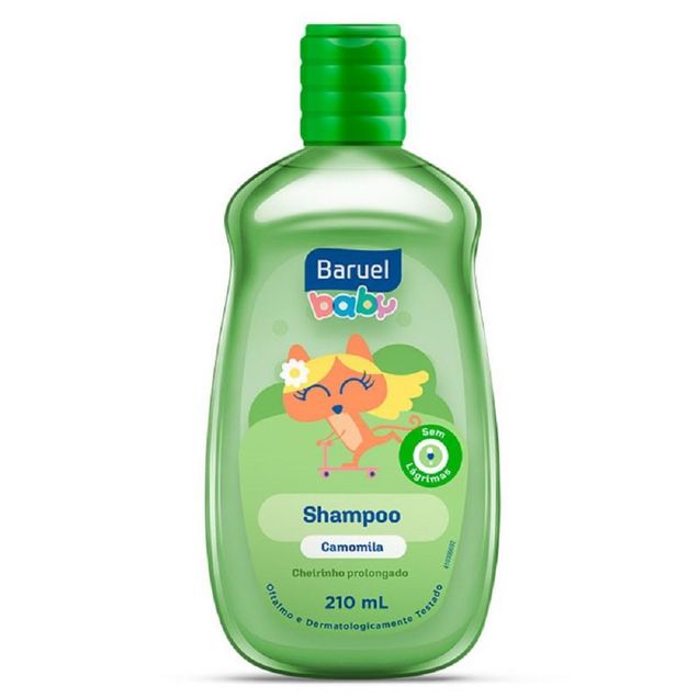 Shampoo Infantil Baruel Camomila 210ml