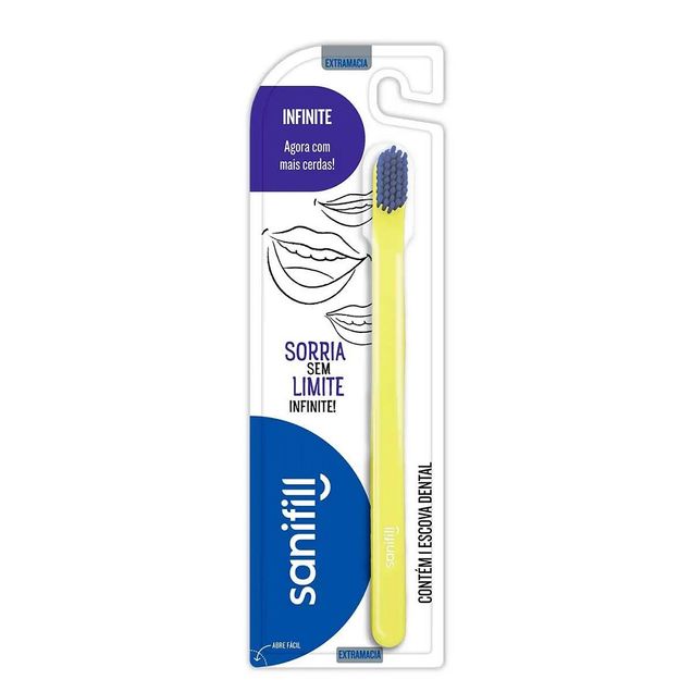 Escova de Dentes Infinite Cerdas Extra Macias Unissex Sanifil 1 unidade