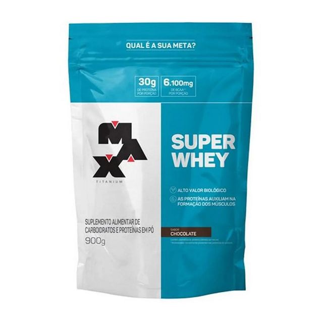 Super Whey Chocolate 900g Max Titanium