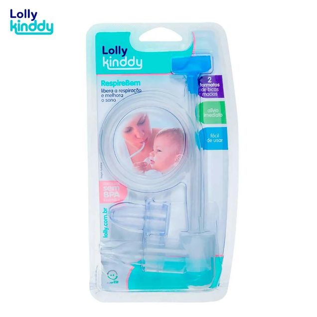 Aspirador Nasal Lolly Respire Bem Único Lolly 1 Unidade