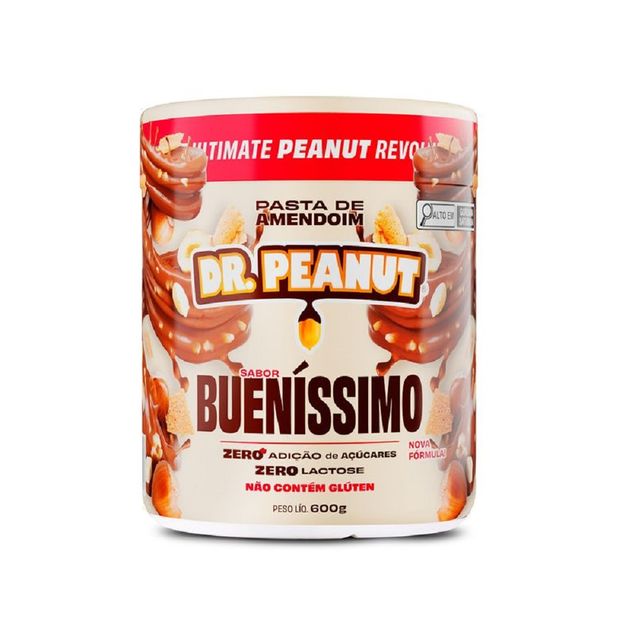 Pasta de Amendoim Dr Peanut Chocolate com Whey 600g