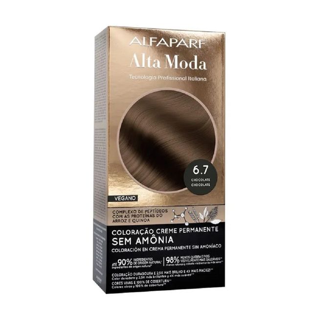 Tinta Alta Moda S/Amônia 6.7 Chocolate — foto 2