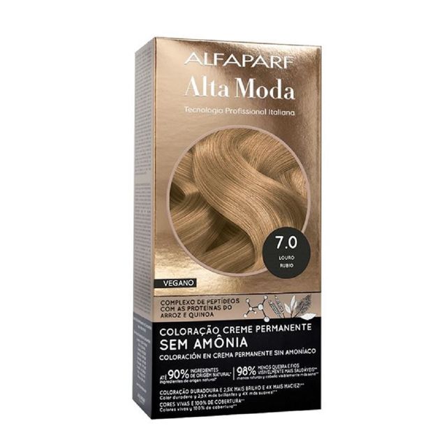 Tinta Alta Moda Sem Amônia 7.0 Louro — foto 2