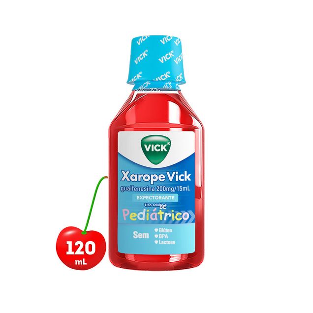 Xarope Vick Infantil Guaifenesina 13,3mg/ml 120ml