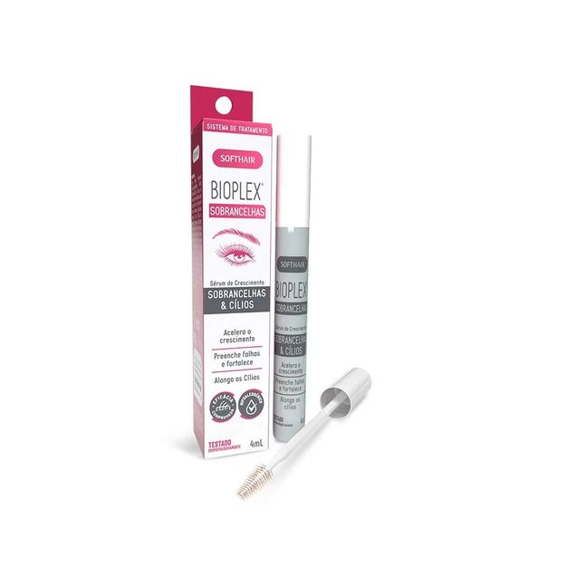 Sérum de Crescimento Sobrancelhas e Cílios Softhair Bioplex Soft Hair 4ml