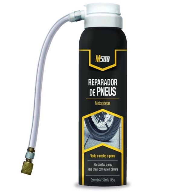 Reparador de Pneus M500 para Motocicletas 150ml