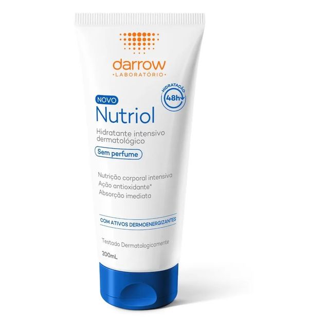 Loção Hidratante Nutriol Sem Perfume 200ml