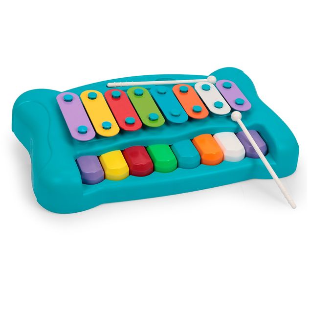 Brinquedo Infantil PLAYDUO Piano Xilofone 2 em 1 1 unidade