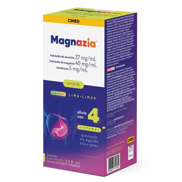Antiácido Magnazia 240ml Suspensão Oral — foto 4