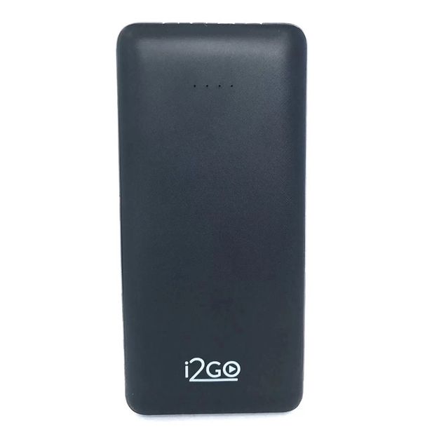 Carregador Portátil SAMAUMA Power Bank i2GO 4 em 1 10.000 mAh Preto