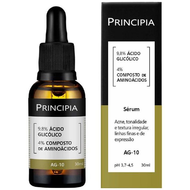 Sérum Facial Principia Ácido Glicólico AG-10 30ml
