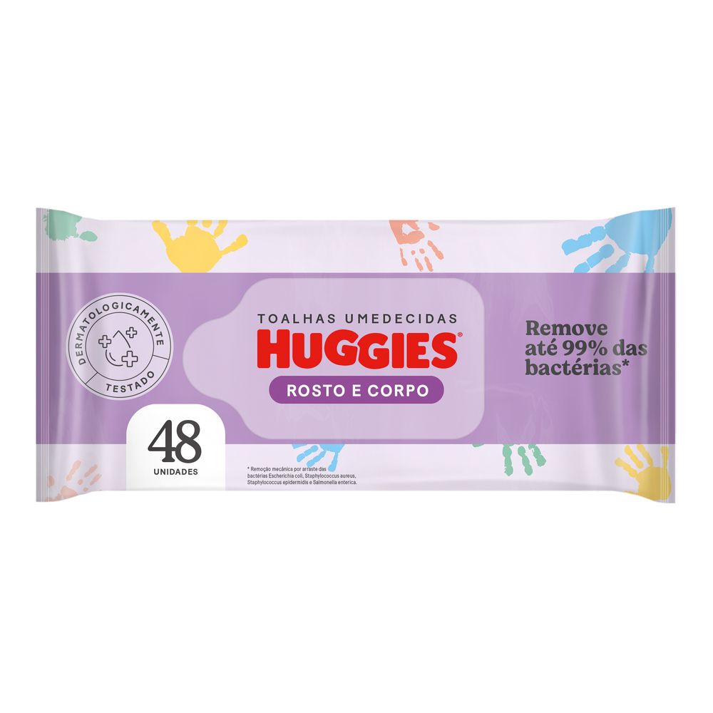 Toalha Umedecida One&Done Huggies 48 Unidades