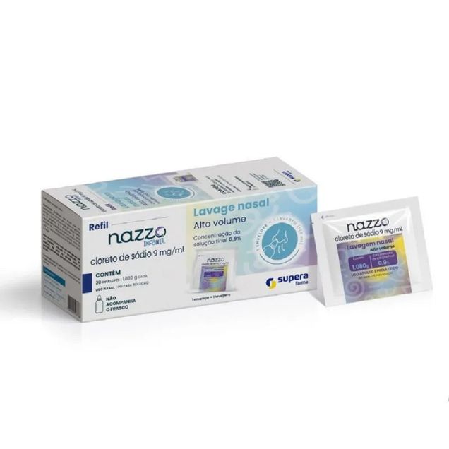 Nazzo Infantil Alto Volume 9mg/ml SUPERA 30 Sachês de 1,080g