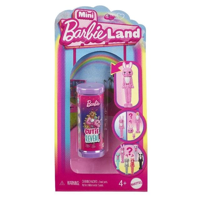 Barbie Mini Barbieland Boneca Cutie Reveal Surpresa Mattel Sortido