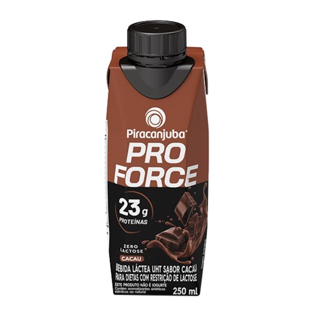 Whey Bebida Láctea Proteica Piracanjuba Cacau Zero Lactose 250ml