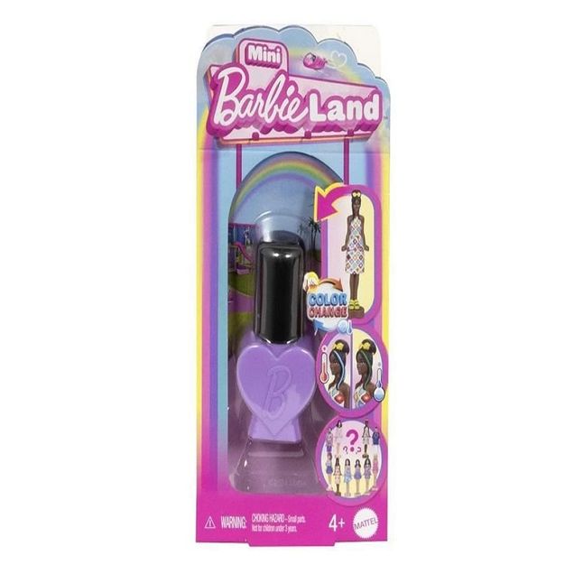 Boneca Barbie Mattel Mini Land Fashionista Sortida 3,8 cm 1 unidade
