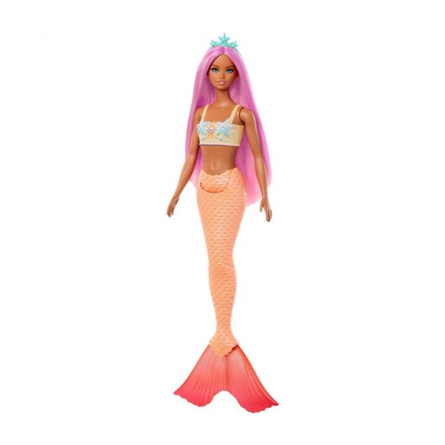 Boneca Mattel Fantasia Sereia Cabelo Colorido Sortida 1 unidade