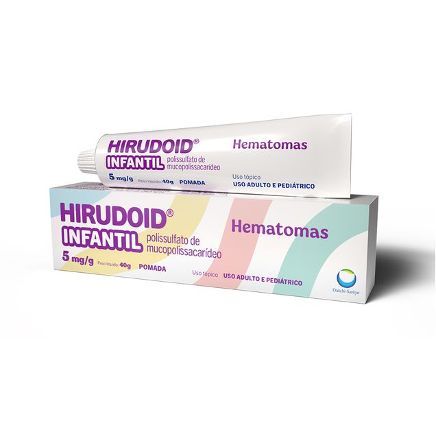 Hirudoid Pomada Infantil 5mg/g Daiichi Sankyo 40g