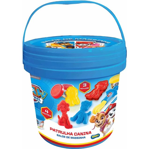 Kit Massinha SUNNY Patrulha Canina 6 x 80g