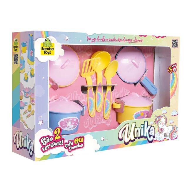 Brinquedo Panelinhas Samba Toys 11 unidades