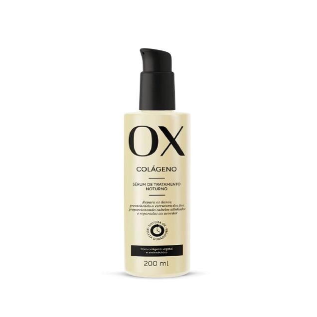 Sérum Capilar de Tratamento Noturno Ox Colágeno 200ml