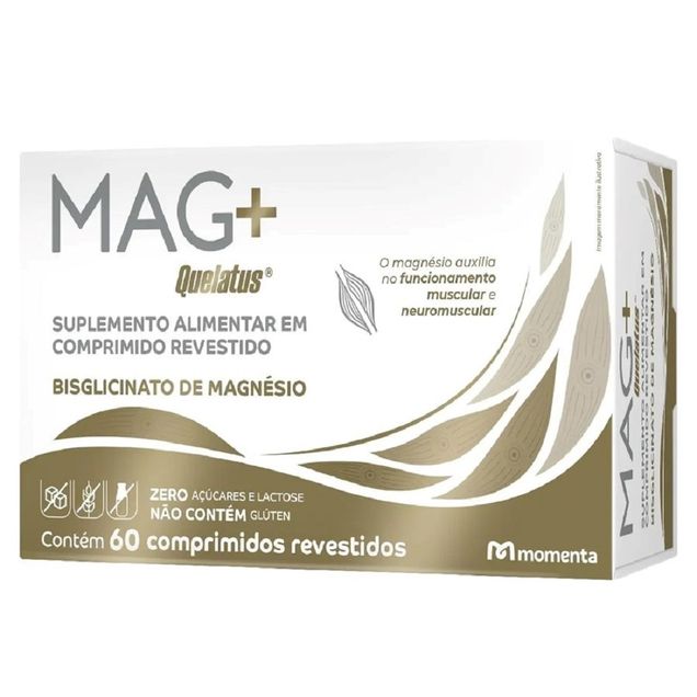 Suplemento Alimentar Mag+Quelatus 60 Comprimidos