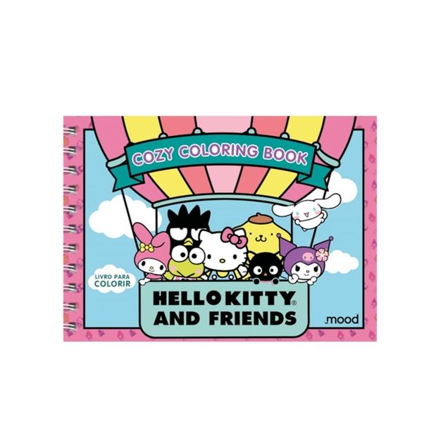 Livro Para Colorir Hello Kitty And Friends