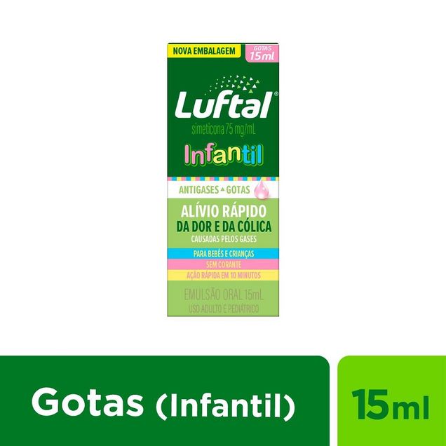 Luftal Infantil Antigases 75 mg/ml Reckitt Benckiser 15 ml