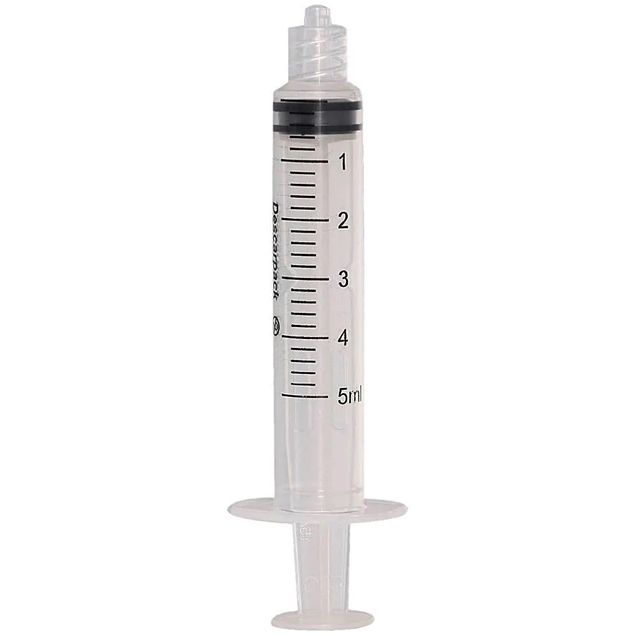 Seringa Bico Luer Lock Sem Agulha 5ml Descarpack