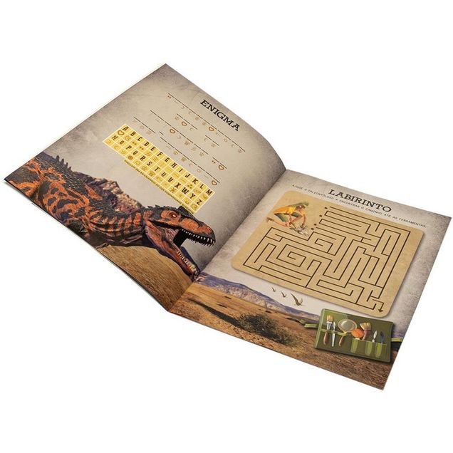 Livro Todo Livro Leia e Brinque T-Rex 16 páginas