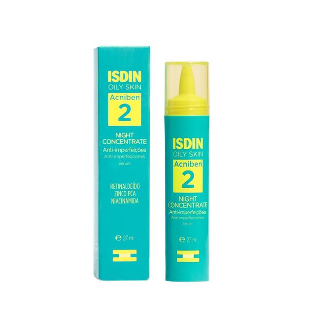 Sérum Facial Noturno ACNIBEN Night Concentrate Anti-imperfeições 27ml