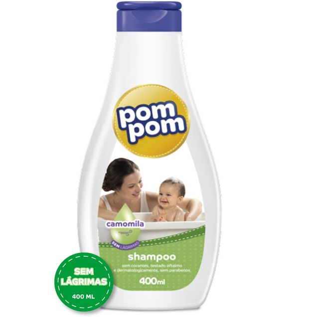 Shampoo Infantil Pom Pom Camomila 400ml