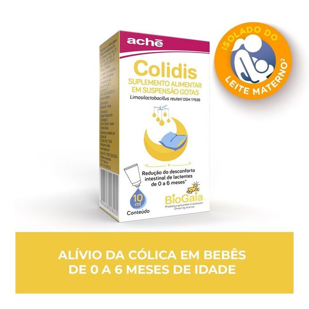 Suplemento Probiótico Colidis Infantil Gotas 10ml