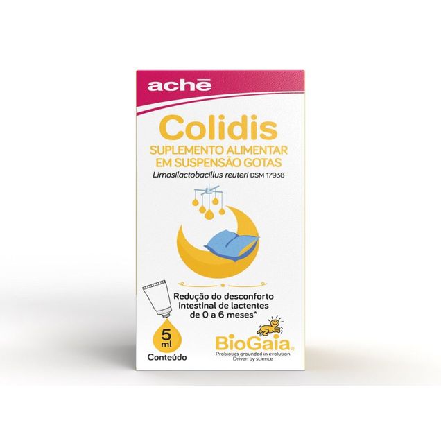 Suplemento Probiótico Colidis Infantil Gotas 5ml