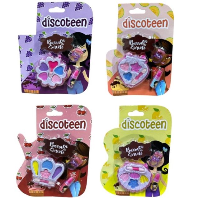 Kit Maquiagem Infantil Discotenn