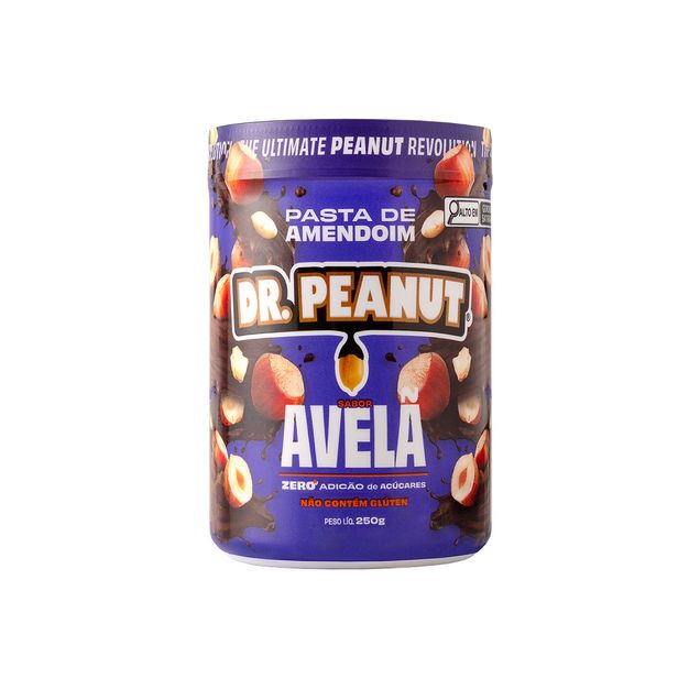 Pasta de Amendoim com Whey Protein Avelã 250g Dr Peanut
