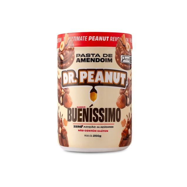 Pasta de Amendoim com Whey Protein Bueníssimo 250g Dr Peanut