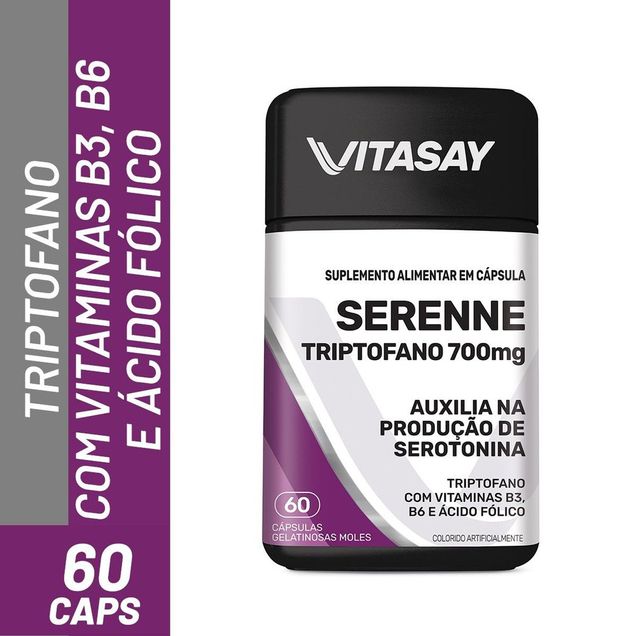 Vitasay Suplemento Serenne 60 Cápsulas