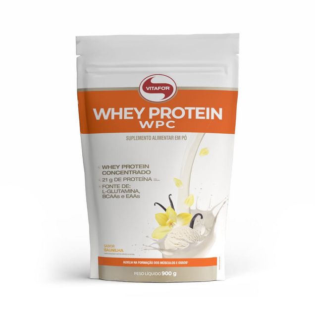 Whey Protein WPC Baunilha Vitafor 900g