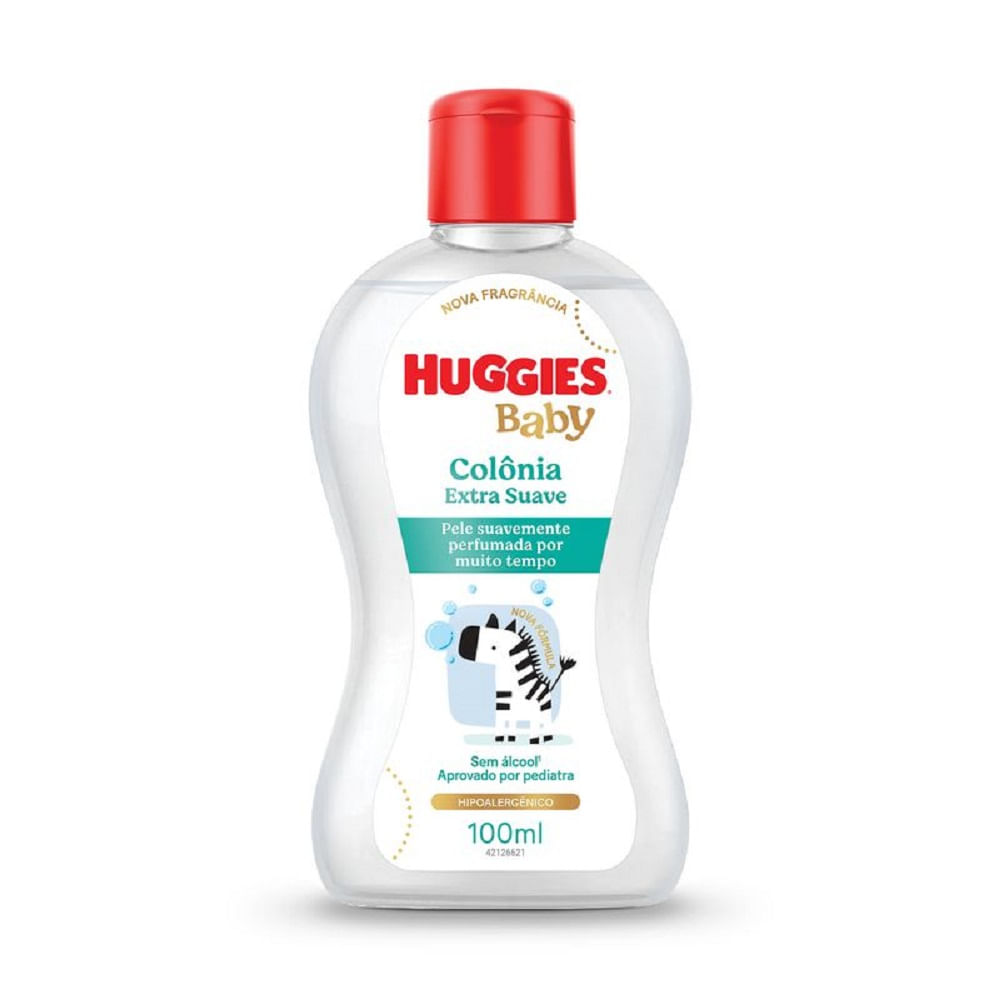 Colônia Infantil Huggies Extra Suave 100ml