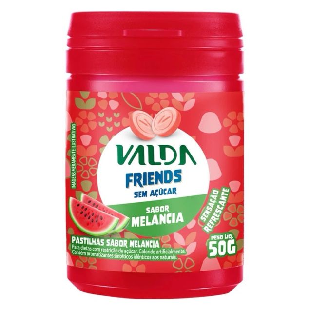 Pastilhas Eurofarma Valda Friends Melancia 50g