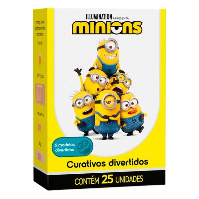 Curativo Infantil Cremer Minions 25 Unidades
