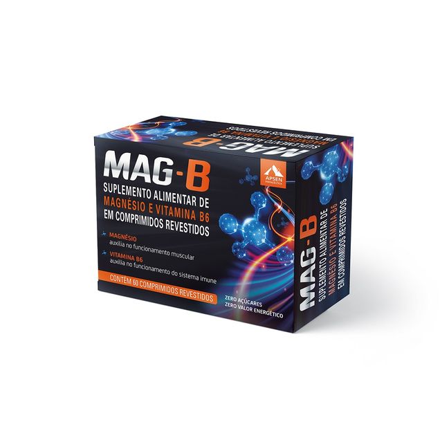 Suplemento Alimentar MAG-B 60 Comprimidos