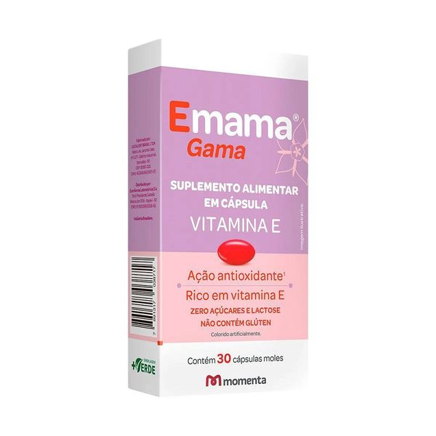 Suplemento Alimentar Emama Gama Momenta 30 Cápsulas