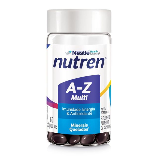 Suplemento Alimentar Nutren A-Z Multivitamínico 60 Cápsulas