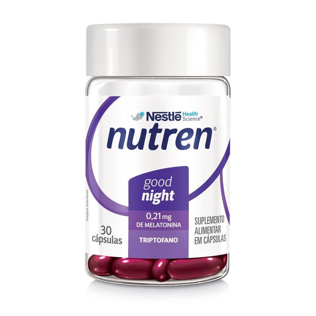 Suplemento Alimentar Nutren Melatonina Good Night 30 Cápsulas
