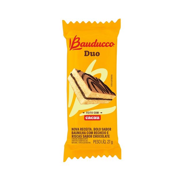 Bolinho Bauducco Duo Chocolate 30g