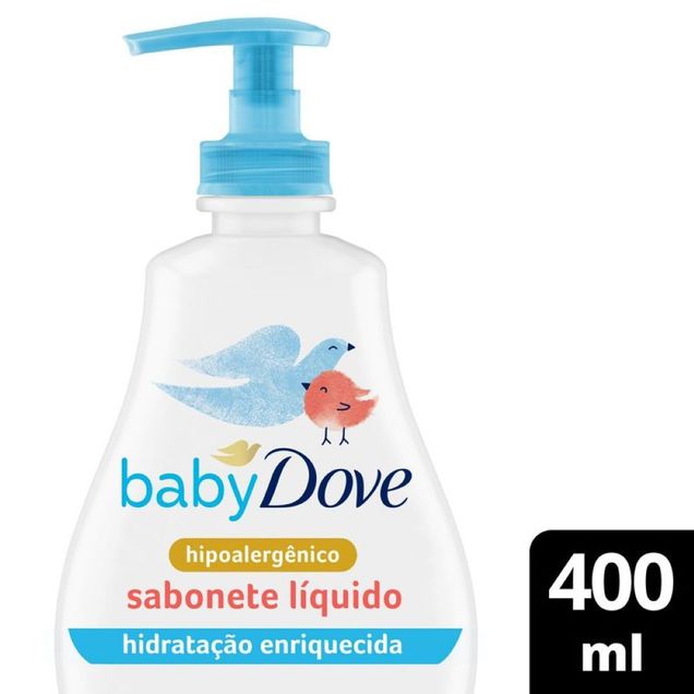 Sabonete Líquido Baby Dove Hidratante 400ml — foto 5