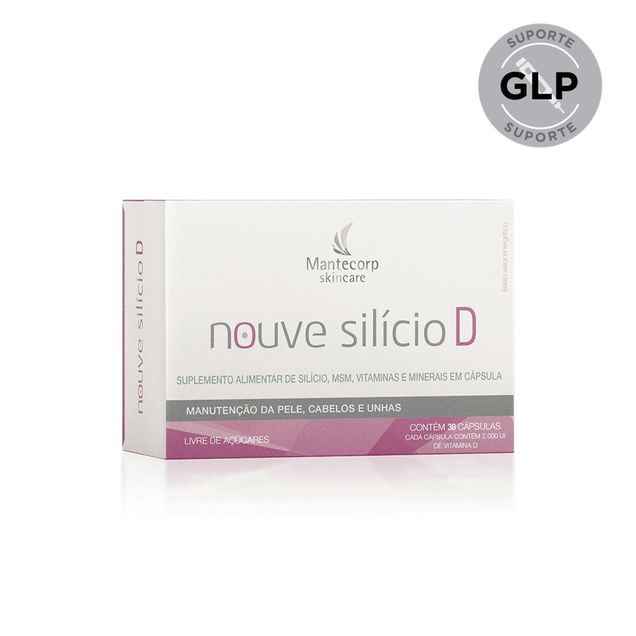 Suplemento Alimentar Nouve Silício D Hypera Mantecorp 30 Cápsulas